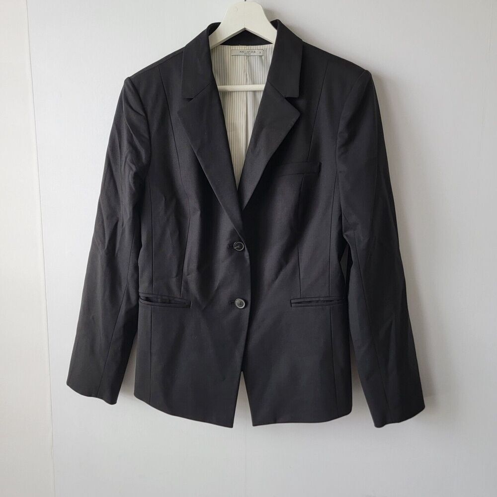 MM.lafleur‎ two button wool blend blazer size 8